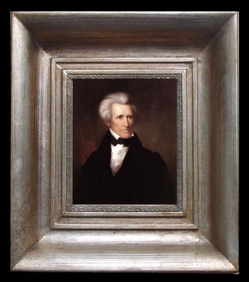 framed  Asher Brown Durand Andrew Jackson, Ta077-2